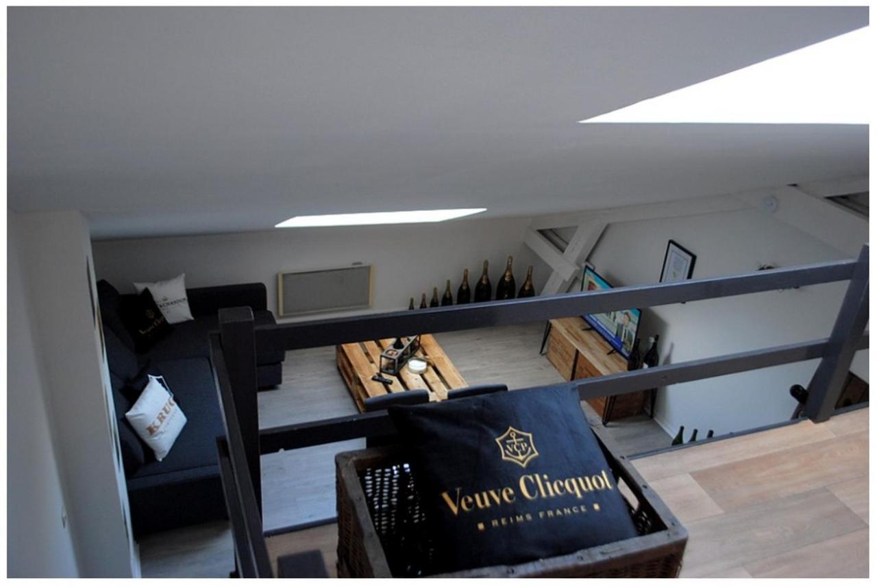 Studio Champagne Lägenhet Reims Exteriör bild