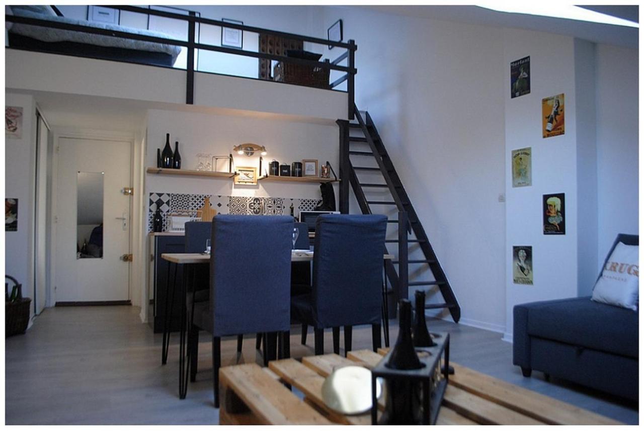 Studio Champagne Lägenhet Reims Exteriör bild