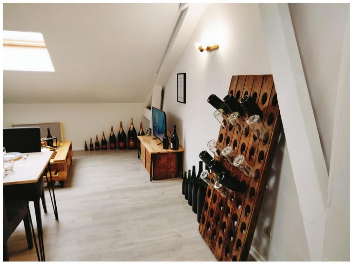 Studio Champagne Lägenhet Reims Exteriör bild