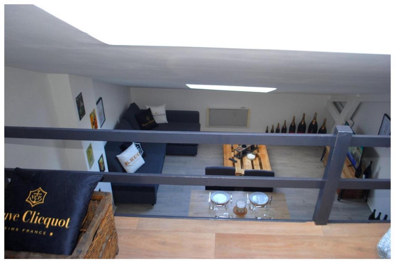 Studio Champagne Lägenhet Reims Exteriör bild
