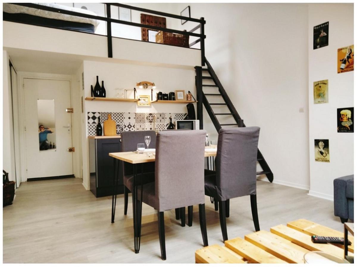 Studio Champagne Lägenhet Reims Exteriör bild