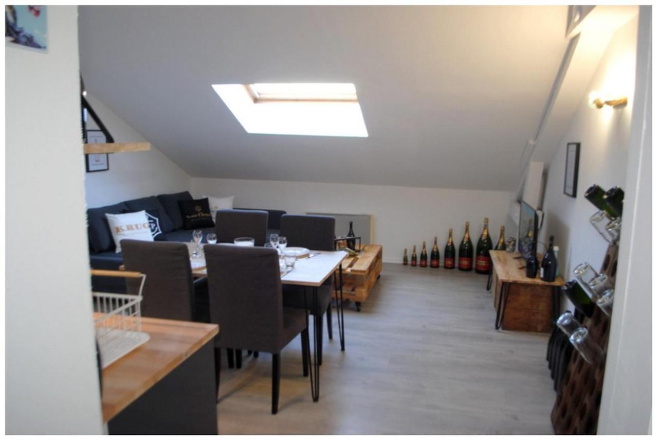Studio Champagne Lägenhet Reims Exteriör bild