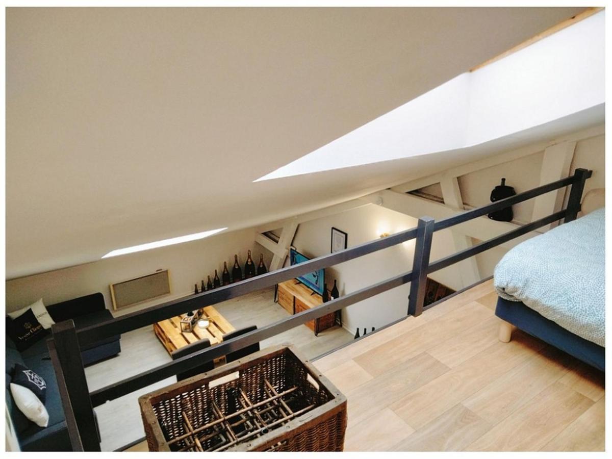 Studio Champagne Lägenhet Reims Exteriör bild