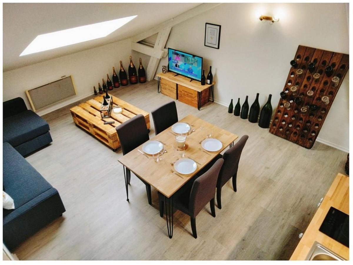 Studio Champagne Lägenhet Reims Exteriör bild