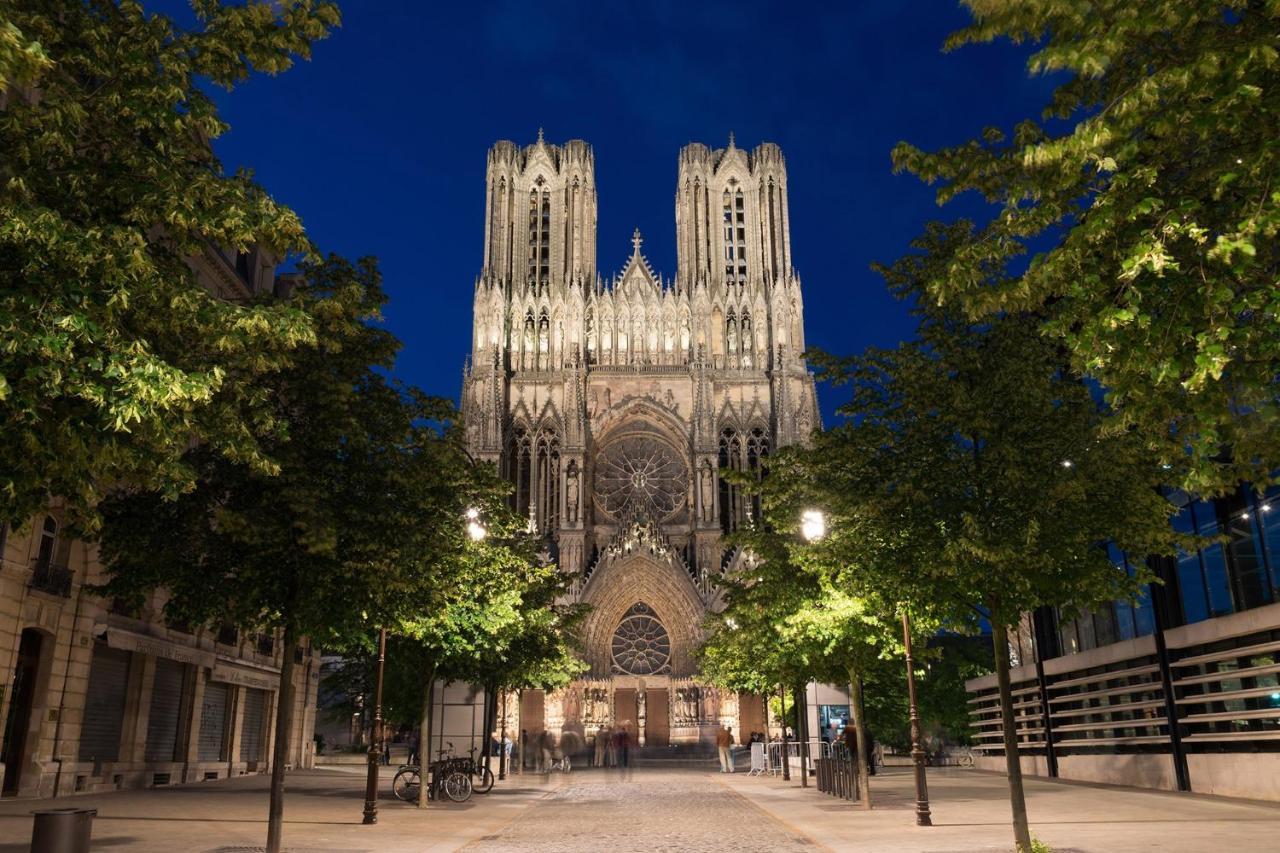 Studio Champagne Lägenhet Reims Exteriör bild