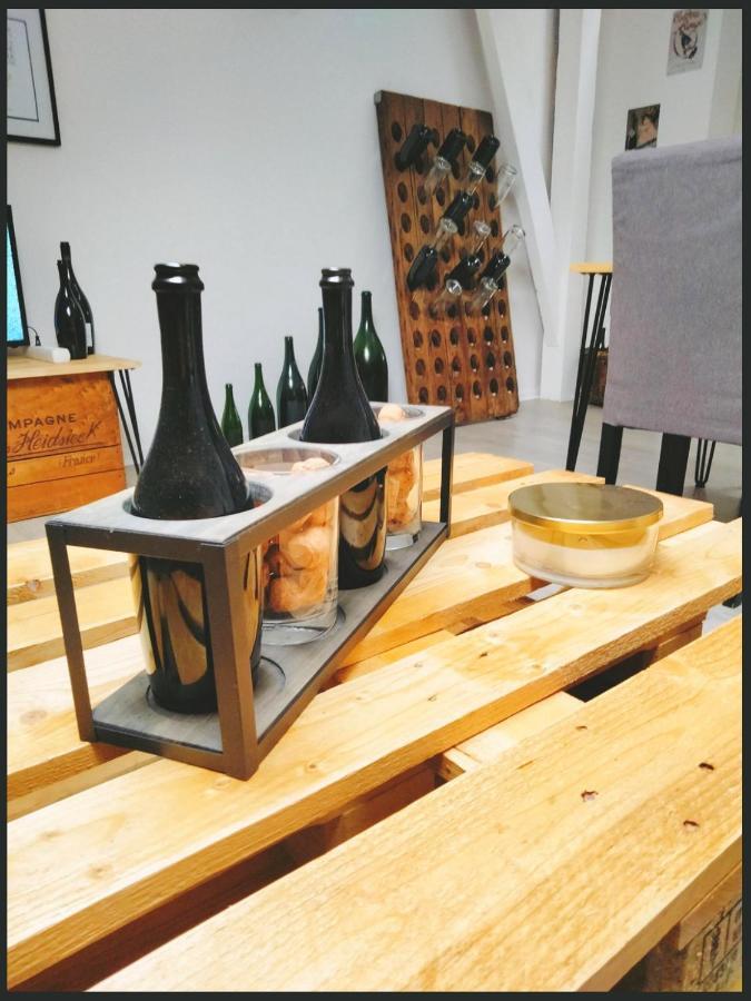 Studio Champagne Lägenhet Reims Exteriör bild